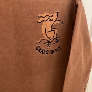 Zara Kids Tan Long Sleeve Tee